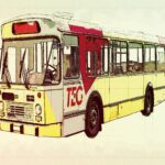 Autobús de transporte escolar